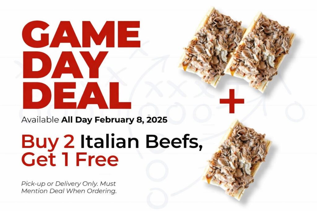 Buy 2 Get 1 Game Day