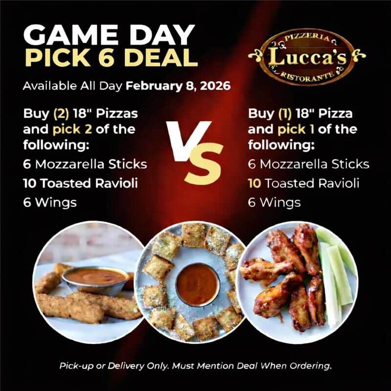 Game Day Pick 6 Deal